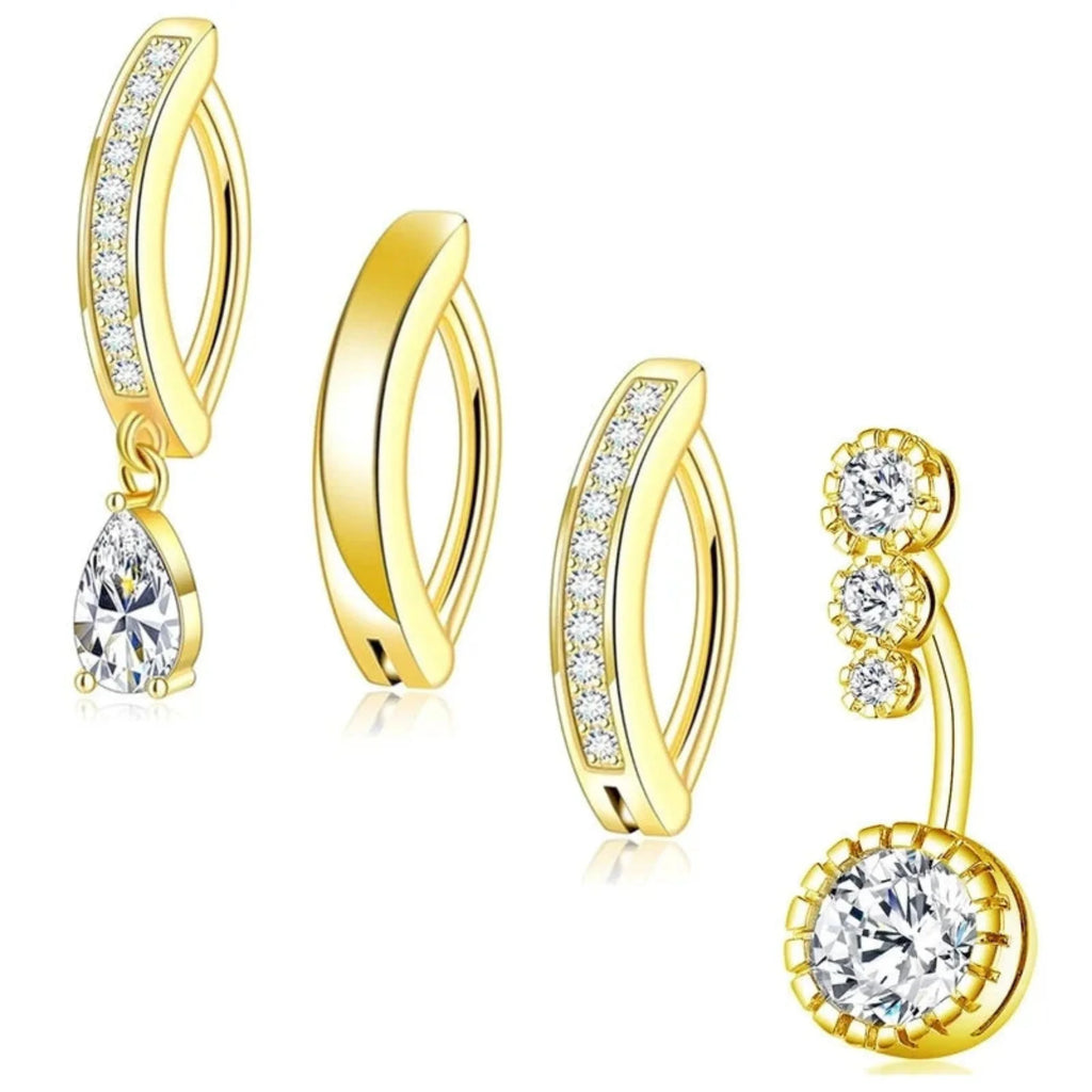 Gold Belly Button Rings for Women