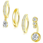 Gold Belly Button Rings for Women