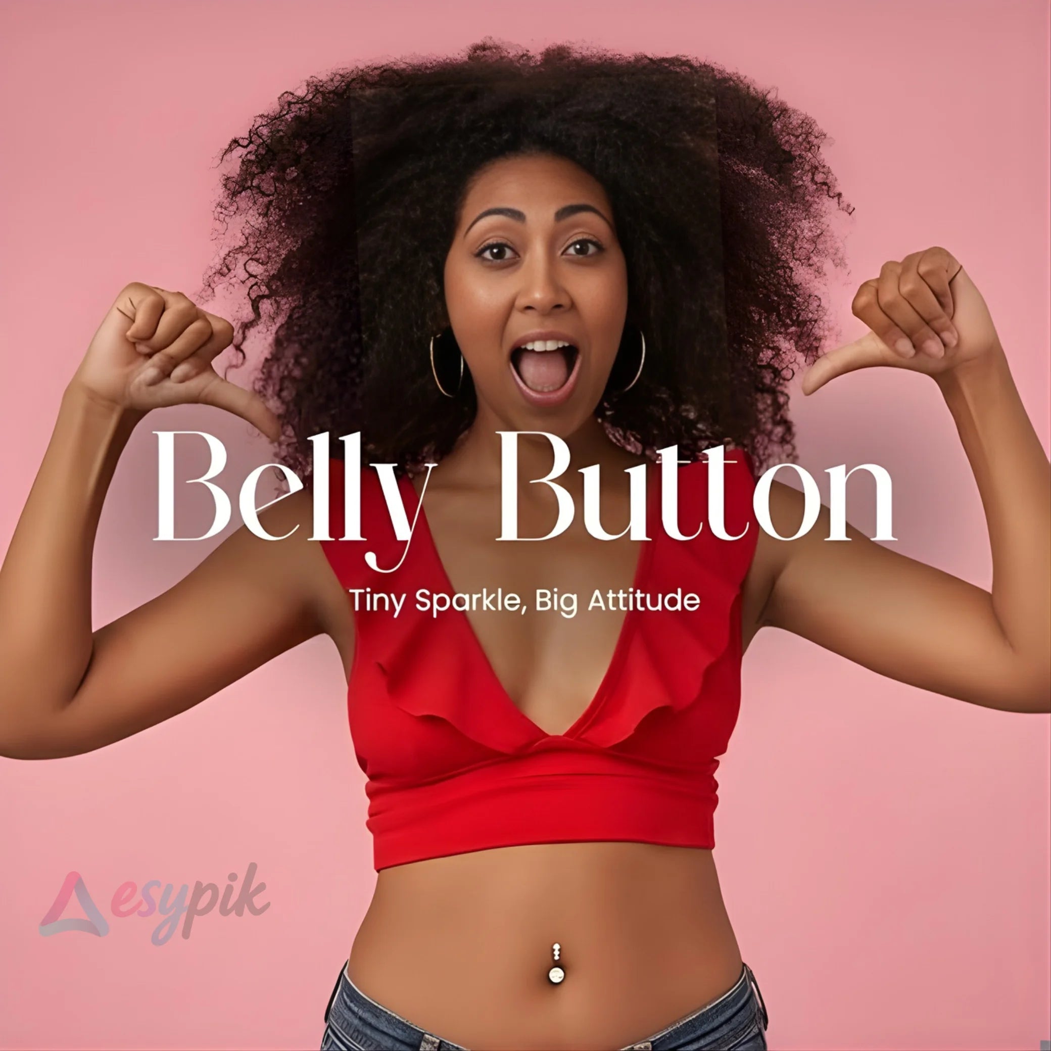 Gold Belly Button Rings for Women