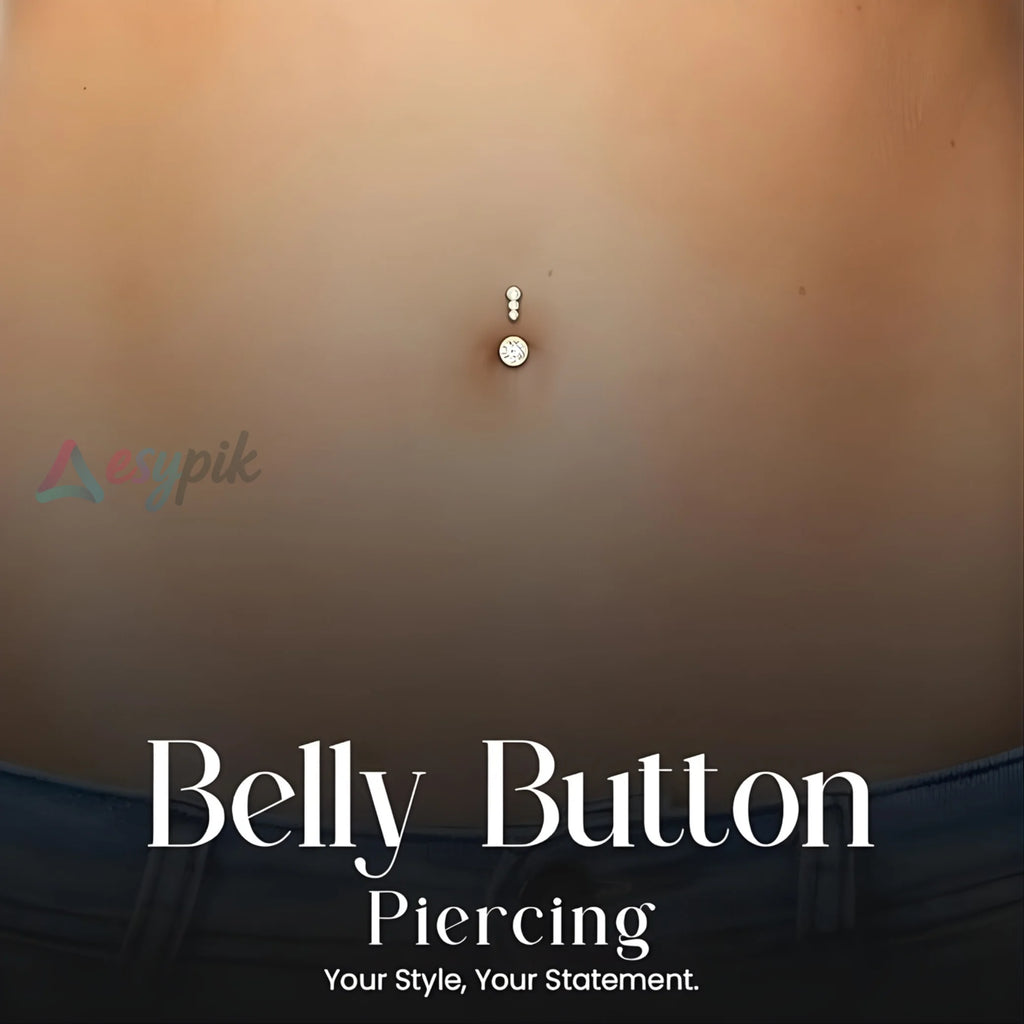 Gold Belly Button Rings for Women