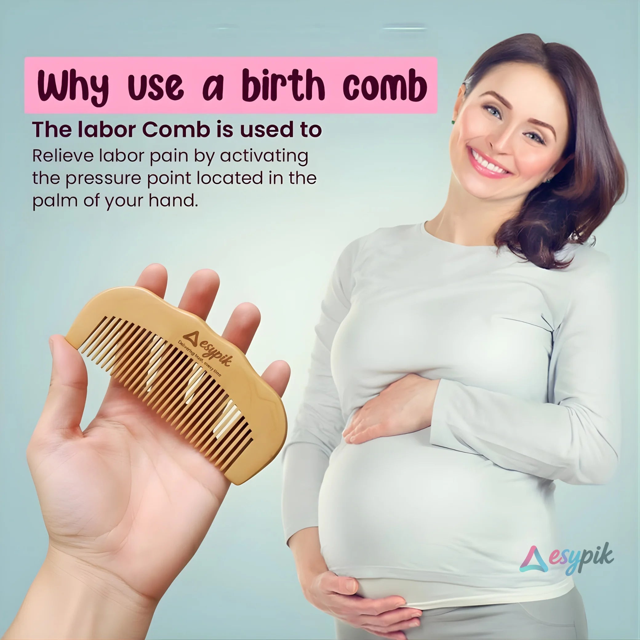 Labor Pain Relief Comb for Women